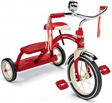 Radio Flyer Classic Dual Deck Tricycle Red Trike